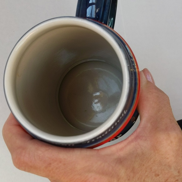 Vintage 1990 Budweiser Handcrafted Clydesdale Stein Beer Mug w/Handle - Picture 7 of 15